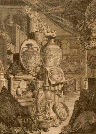 Portlandské muzeum, 1786 od Charles Burney